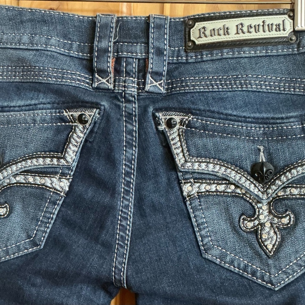 Rock Revival Stephanie Capri Stretch Jeans